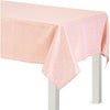 Metallic Tablecloth, 60" X 84" - Rose Gold