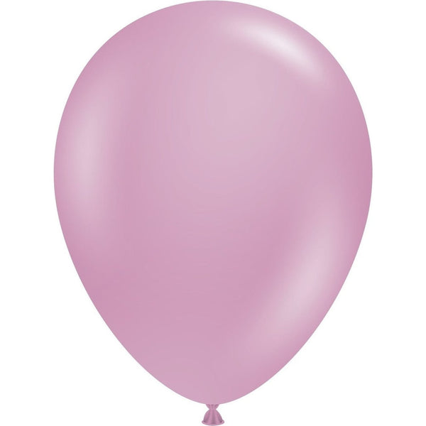 Mini Decorator 5" Tuftex Latex Balloons 50 Per Package Canyon Rose