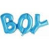 Mini Foil Balloon Banner Kit Boy Blue