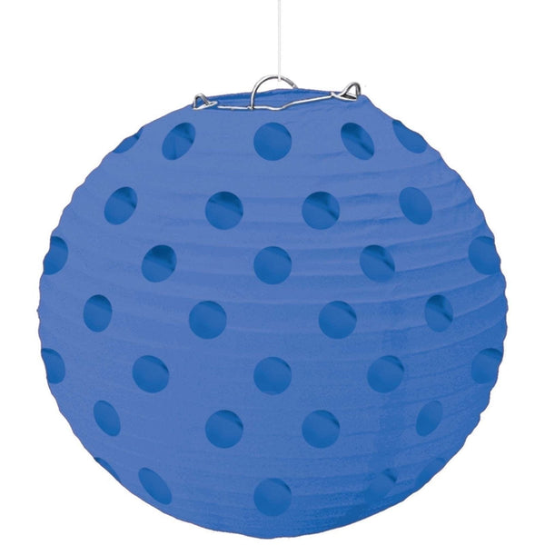 Mini Hot Stamp Lanterns - Bright Royal Blue