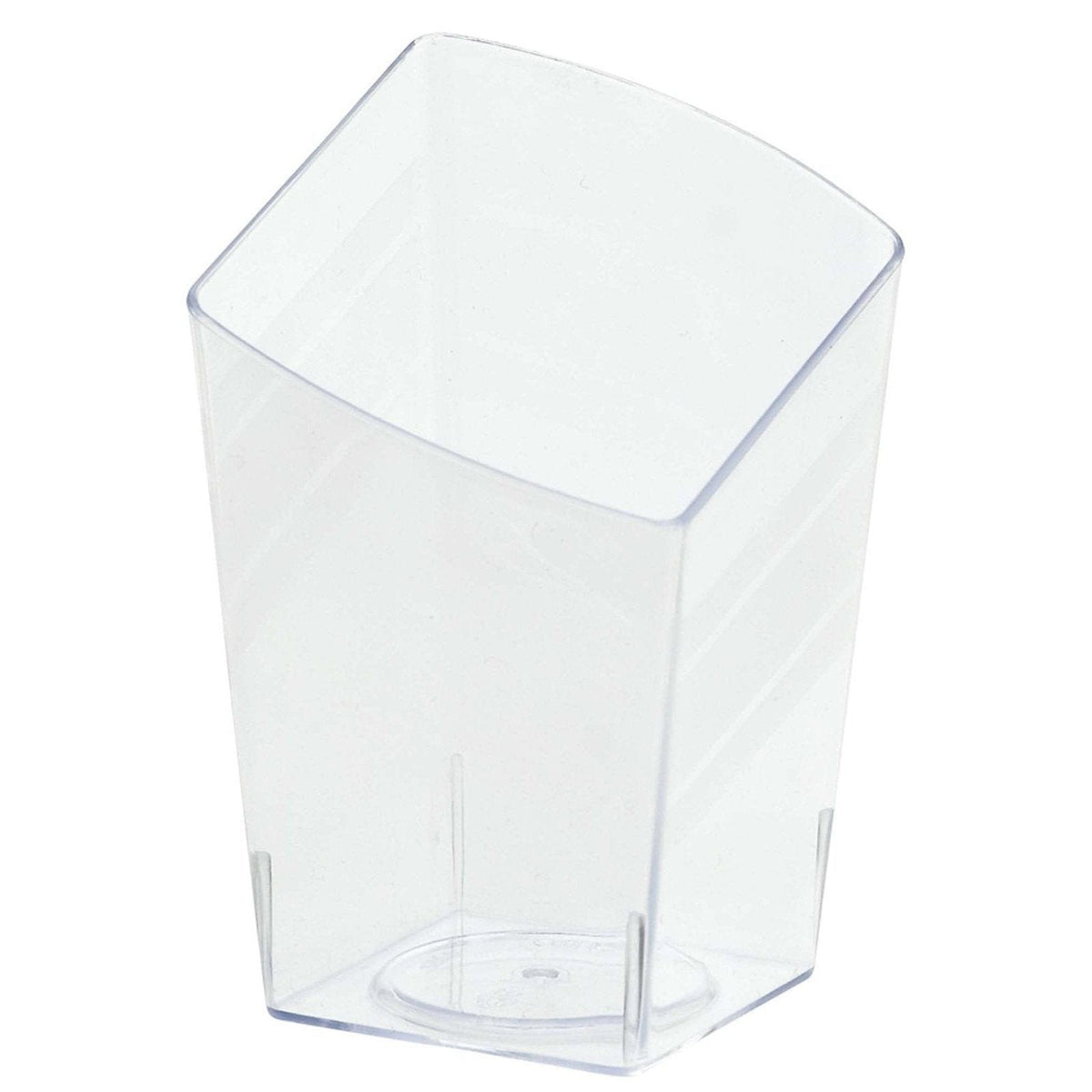 Mini Slanted Tumbler - Clear