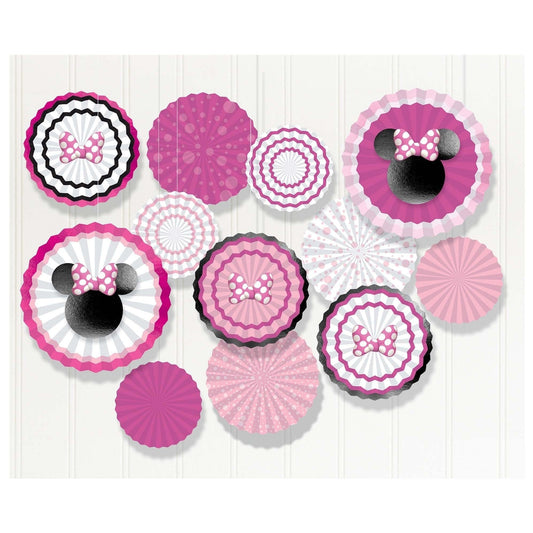 Minnie Mouse Forever Paper Fan Decorating Kit