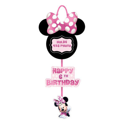 Minnie Mouse Forever Personalized Photo Sign
