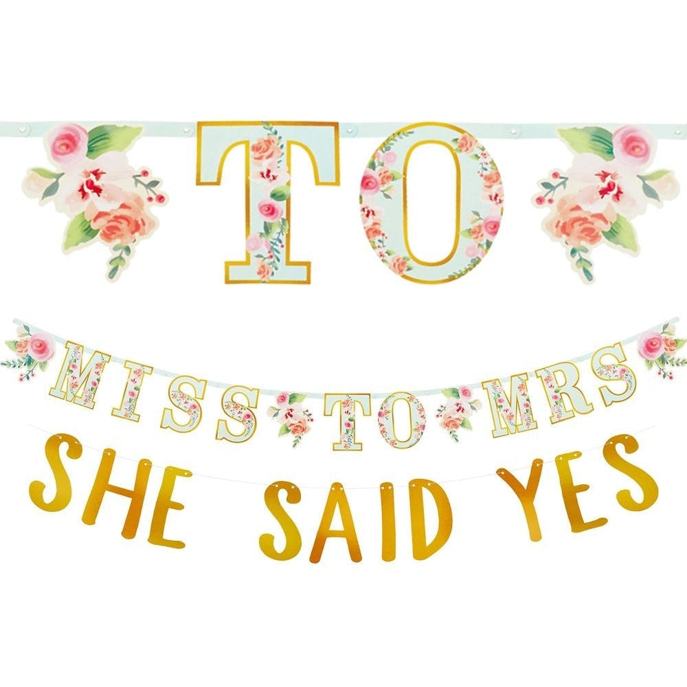 Mint To Be Jumbo Letter Banner Kit