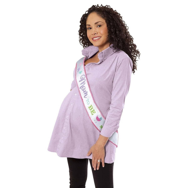 Mom-To-Be Fabric Sash