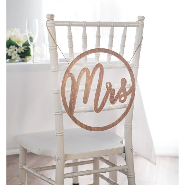 Mrs.Chair Sign