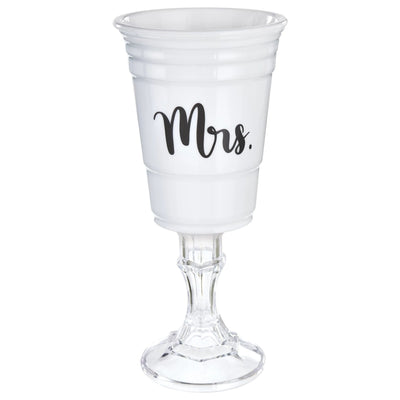 Mrs. Party Cup W/ Stand