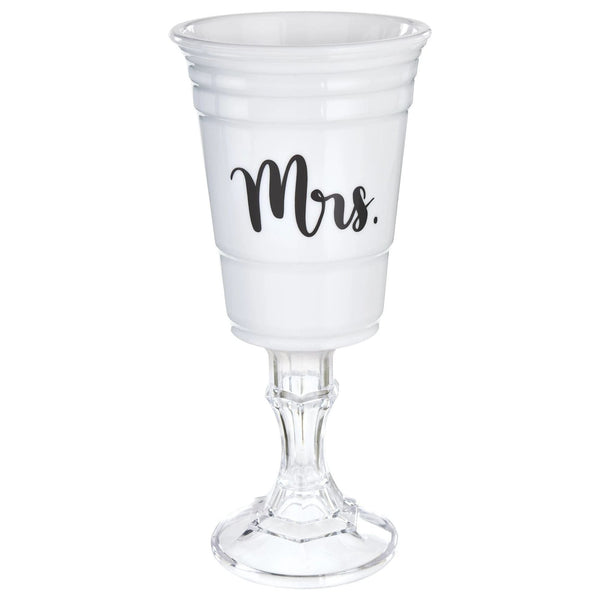 Mrs. Party Cup W/ Stand