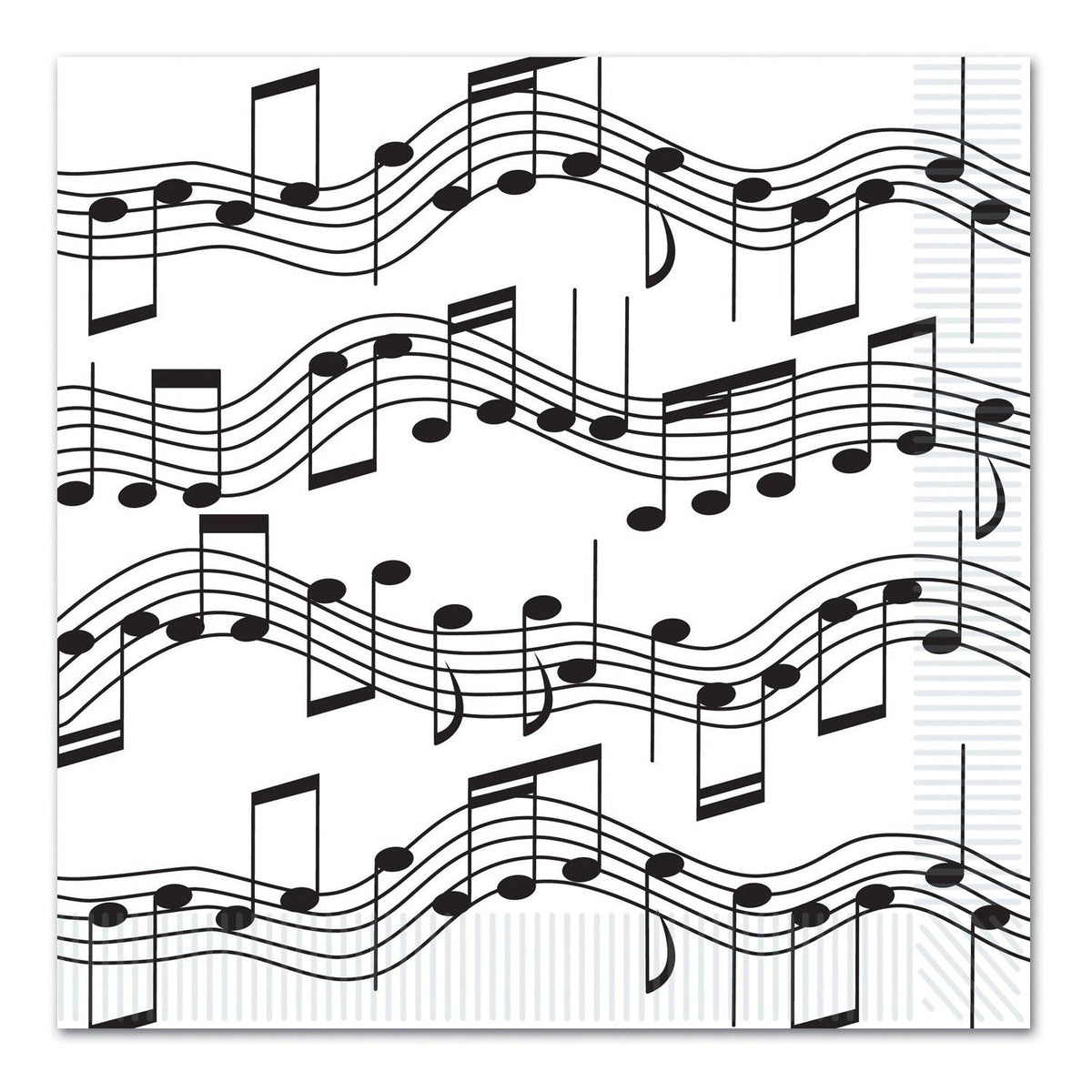 Musical Notes Luncheon Napkins 2-Ply