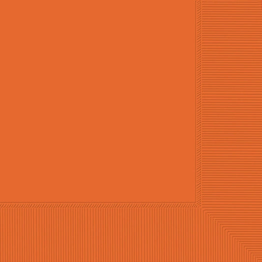 Beverage Napkins, 40 Count. - Orange Peel