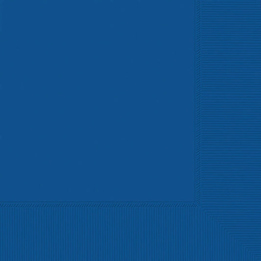 Dinner Napkins, 40 Count. - Bright Royal Blue