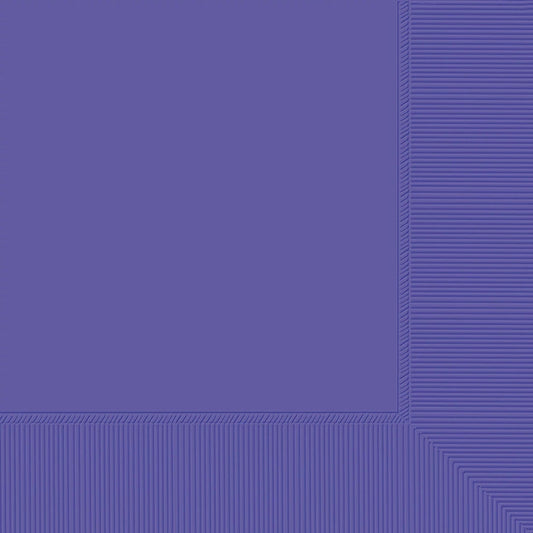 Dinner Napkins, 40 Count. - New Purple