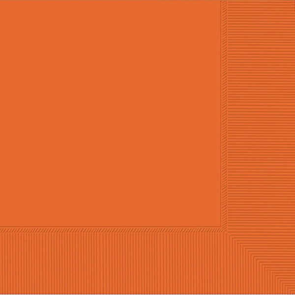 Dinner Napkins, 40 Count. - Orange Peel
