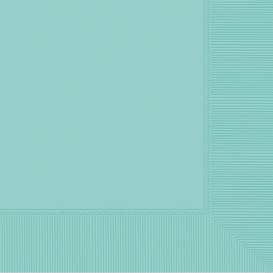 Dinner Napkins, 40 Count. - Robin's-Egg Blue