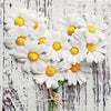 Luncheon Napkin - Daisy Heart