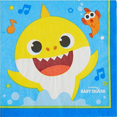 Baby Shark Luncheon Napkins