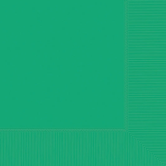 Luncheon Napkins, 40 Count. - Festive Green