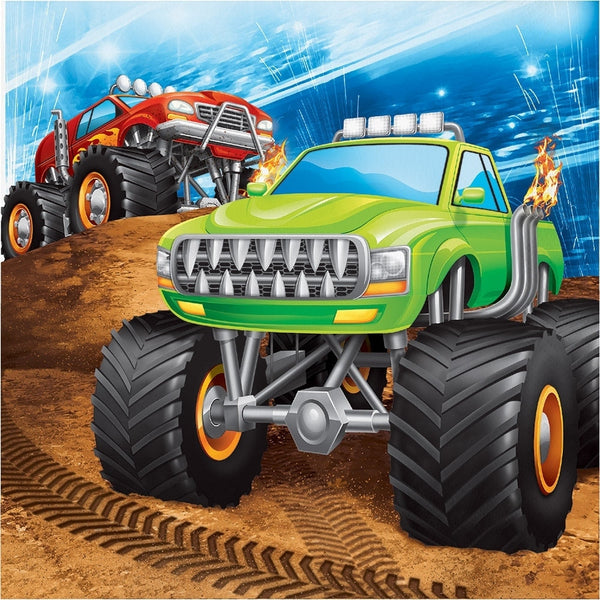 Monster Truck Napkins