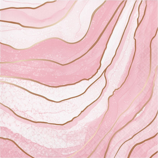 Rose All Day Geode Napkins