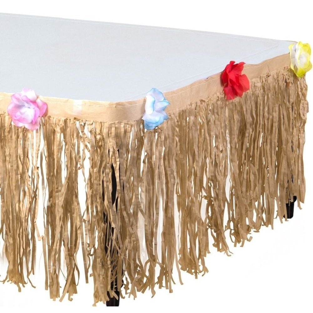 Natural Tissue Table Skirt