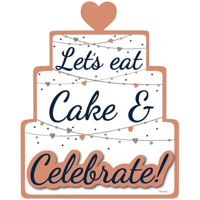 Navy Bride Easel Hanging Sign