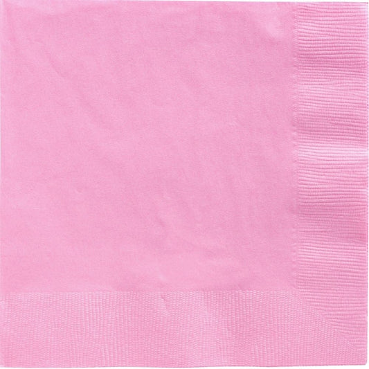 New Pink Big Party Pack 2-Ply Dinner Napkins