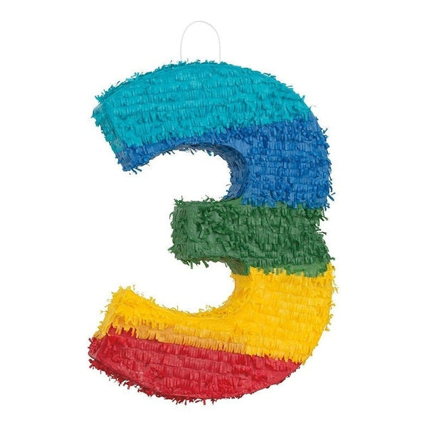 Number 3 Pinata