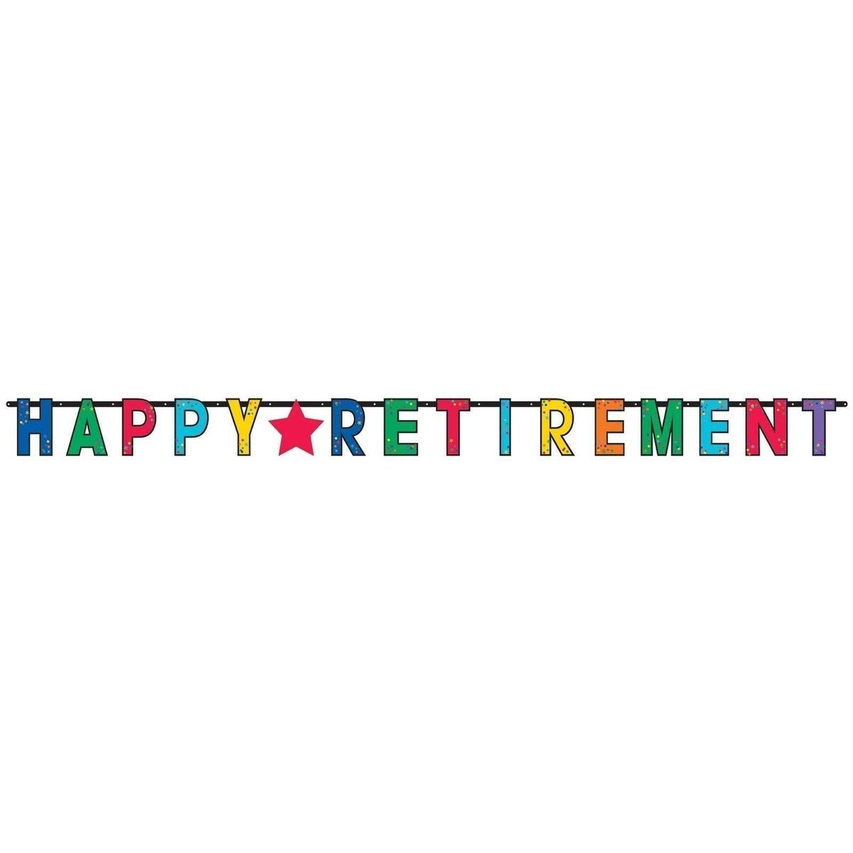 Officially Retired Jumbo Letter Banner Kit