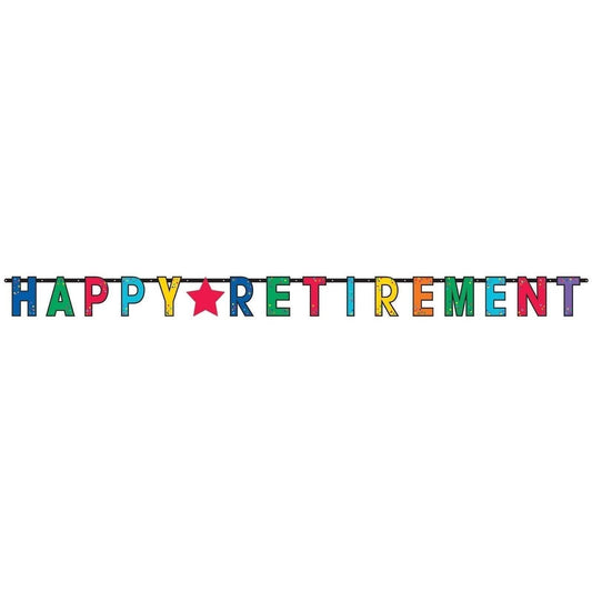 Officially Retired Jumbo Letter Banner Kit