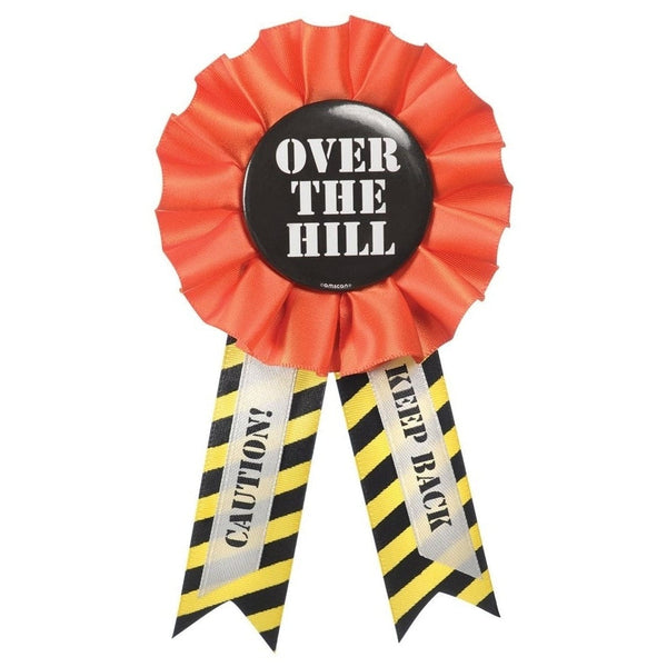 Over The Hill ConstruCountion Award Ribbon