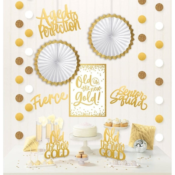 Over The Hill Golden Age Room Decorating Kit
