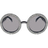 Oversized Crystal Sunglasses