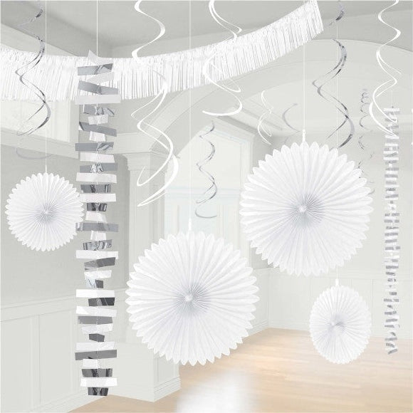 Paper And Foil Decorating Kit White
