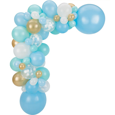 Pastel Blue Balloon Garland Kit