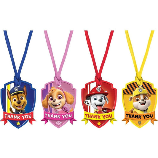Paw Patrol Tm Adventures Thank You Tags