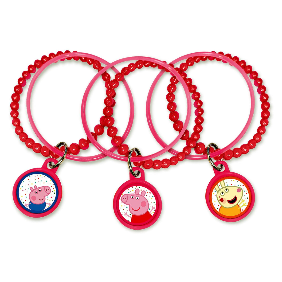 Peppa Pig Confetti Party Bracelet Kits