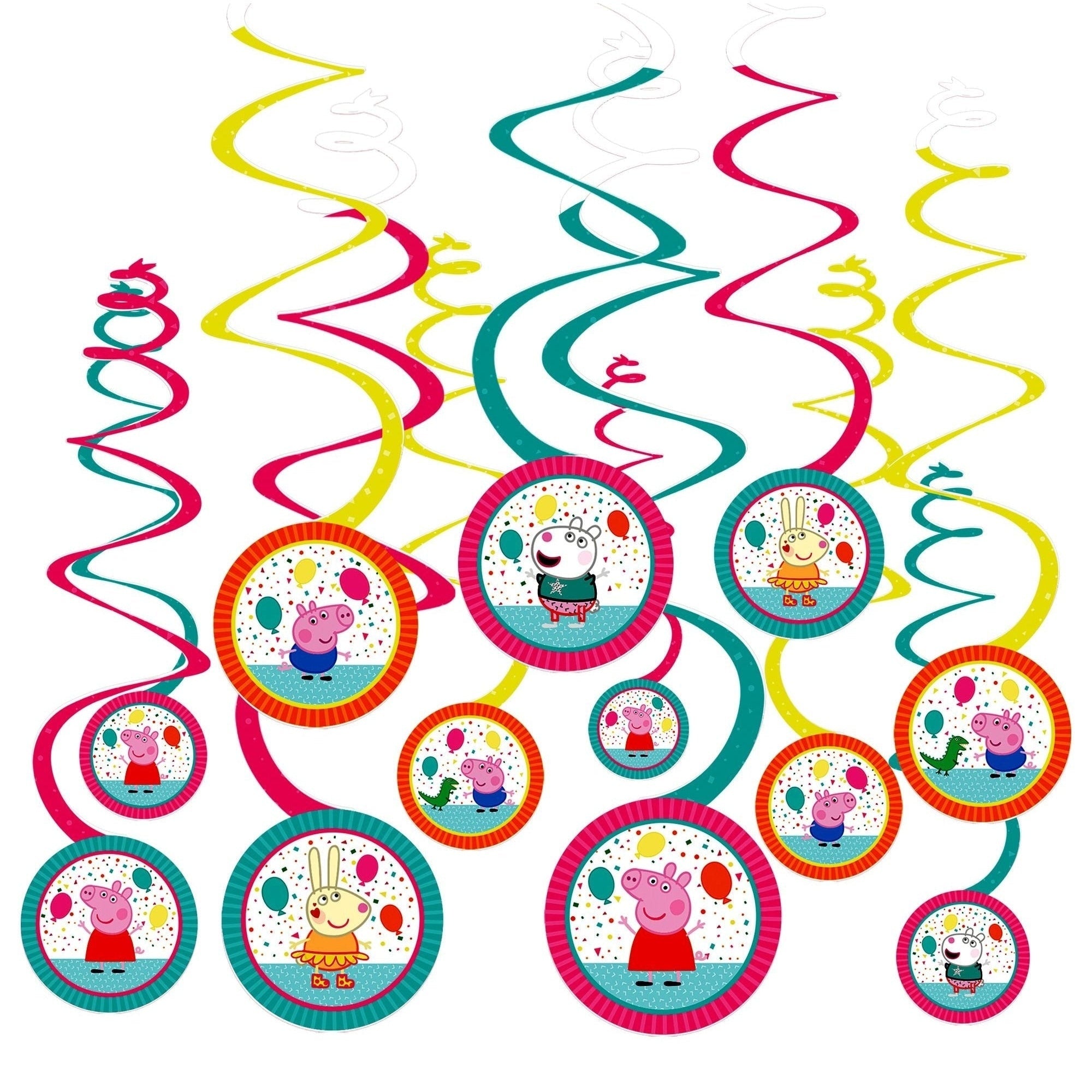 Kids Peppa Pig Wonderland Kids Peppa Pig Wonderland Peppa Pig™ Confetti Party Spiral