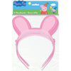 Peppa Pig Paper Headbands 4 Count
