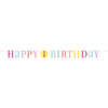 Pink Dots 1St Birthday Letter Banner, 6 Ft