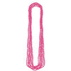 Pink Metallic Bead Necklaces