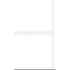Plain White Name Tags, 100 Count