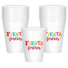 Plastic Fiesta Cups, 16 Oz.