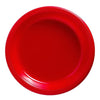 Apple Red Plastic Plates, 7"