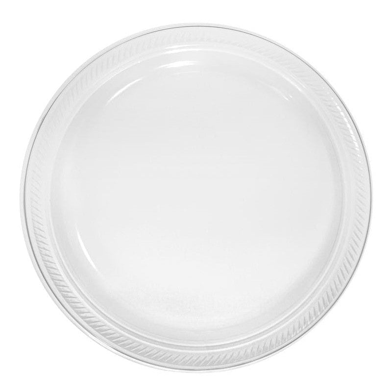 Clear Big Party Pack Plastic Plates, 7"