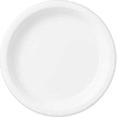 Clear Plastic Plates, 9"