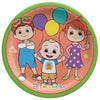 Cocomleon 7" Paper Plates - 8 Count