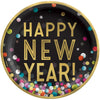 Colorful Confetti 10" Round Plates