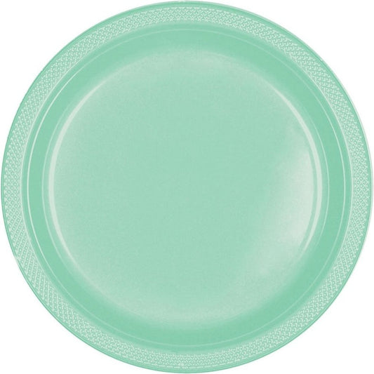 Cool Mint 9" Plastic Plates