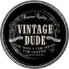 Vintage Dude Dessert Plates