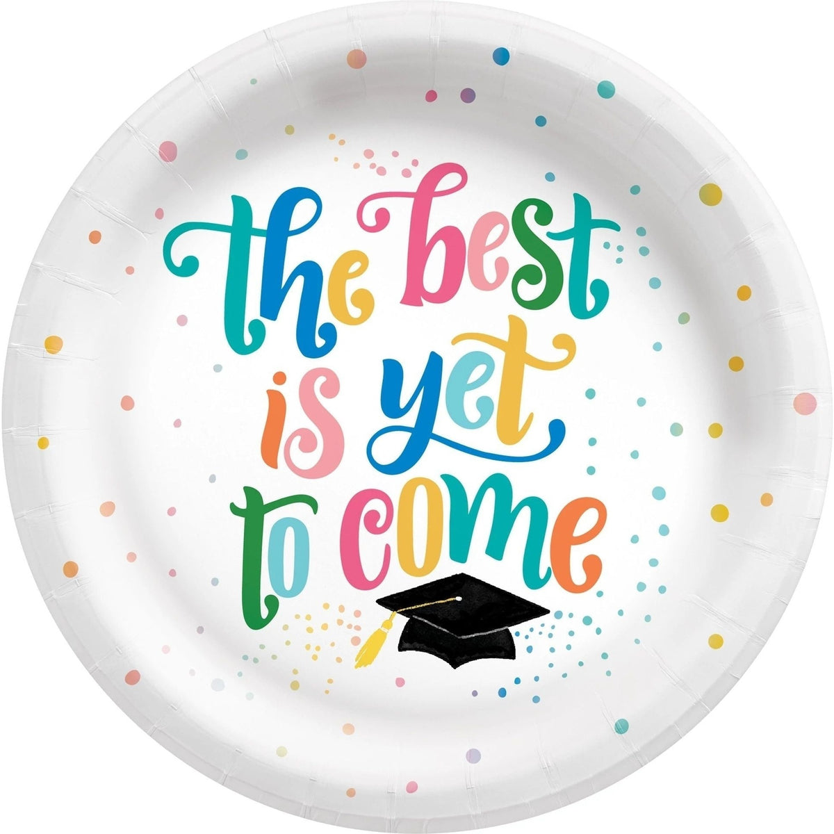 Follow Your Dreams Round Plates, 6 3/4"